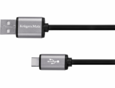 Kabel KRUGER & MATZ KM1240 USB - USB-C 1,8m