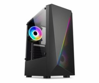 1stCOOL MiddleTower SHARK 2, ATX, USB3.0, RGB fan