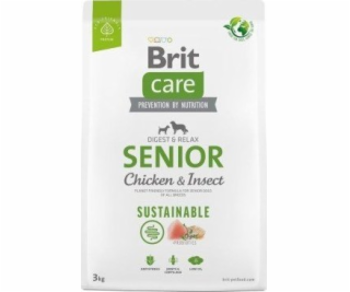 BRIT Care Dog Sustainable Senior Chicken & Insect - dry d...