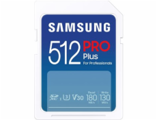 Samsung SDXC 512GB PRO PLUS + USB adaptér