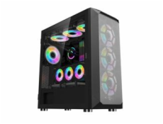 1stCOOL MiddleTower Wind Storm Black, AU, USB3.0 + set ARGB