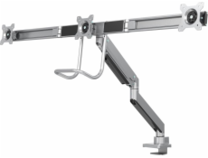 Neomounts Select  NM-D775DX3SILVER / Flat Screen Desk mount (17-27 ) desk clamp/grommet / Silver