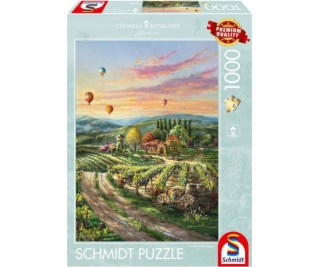 Thomas Kinkade Studios: Peaceful Valley Vineyard, Puzzle