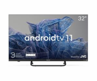 KIVI - 32 , FHD, Android TV 11, Black, 1920x1080, 60 Hz, ...