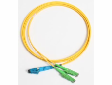 Patchcord FO duplex E2000/APC-LC 9/125um SM 2m