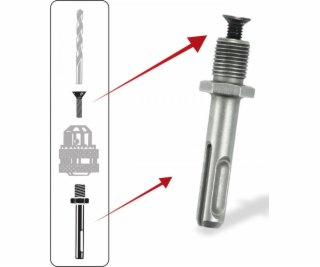 Dedrá Adaptér SDS plus 1/2 20UNF