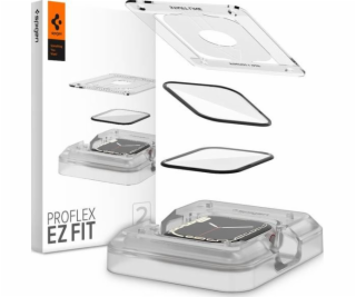 Spigen Hybrid Glass Spigen Proflex Ez Fit 2-Pack Apple Wa...