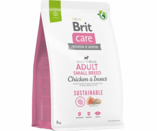 BRIT Care Dog Sustainable Adult Small Breed Chicken & Ins...