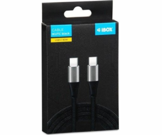 iBOX IKUTC USB-C cable 60W 2m Black