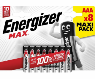 ENERGIZER BATTERIES MAX AAA LR03/8 ECO