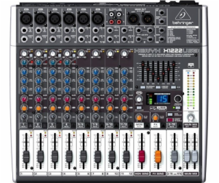 Behringer X1222USB audio mixer 4 channels