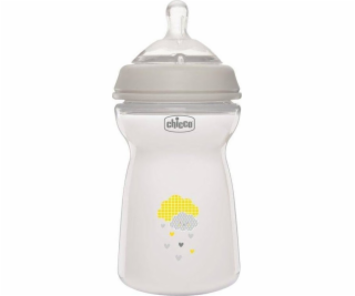 Chicco Chicco_naturalfeeling plastová fľaša 330 ml s sili...