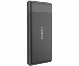 CANYON powerbanka PB-1009B,10 000mAh Li-pol, In USB-C+Lig...