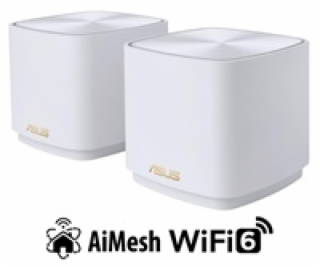 ASUS ZenWiFi XD4 Plus 2-pack white Wireless AX1800 Dual-b...