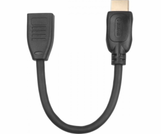 TB Touch HDMI M - HDMI F Adapter, 15 cm., v2.0