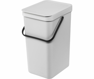 Brabantia Sort & Go Waste Bin Light Grey 16 L