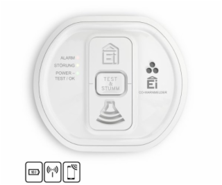 Ei Electronics Ei208IW i-Serie CO detektor oxidu uhoľnatého