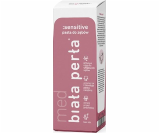 Biela perlová zubná pasta Sensitive 75 ml