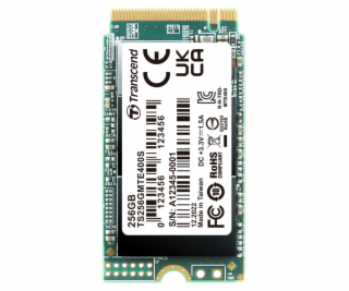 Transcend SSD MTE400S      256GB NVMe PCIe Gen3x4 3D