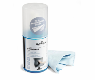 Durable SCREENCLEAN SPRAY 200ml Pump Action Spray + Cloth...