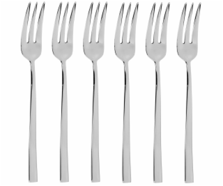 Sambonet Rock             6 pcs. Cake Fork Set