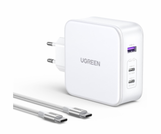 UGREEN Nexode USB-A+2*USB-C 140W GaN Fast Charger+USB-C C...