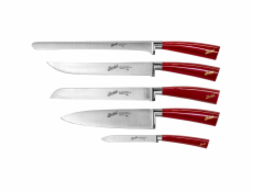 Berkel Elegance Red set nozu séfkuchare 5-ti dílný