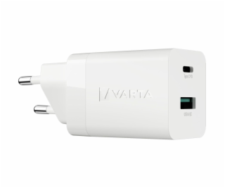 Varta Speed Charger 38W GaN PD USB-C 20W + USB-A 18W, weiß