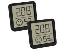 TFA 30.5053.01.02 2er Set black Digitales Thermo Hygrometer