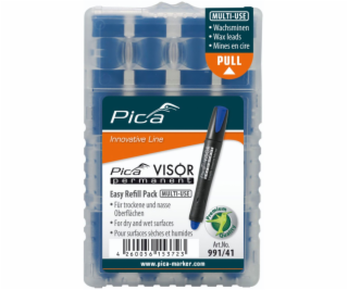 Pica VISOR permanent Ersatzminen -Sets, blau