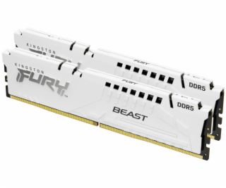 Kingston FURY Beast White DDR5 64GB (Kit 2x32GB) 5200MT/s...