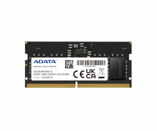 Adata/SO-DIMM DDR5/8GB/4800MHz/CL40/1x8GB