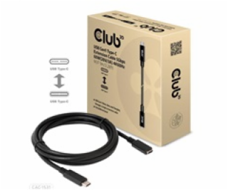 Club3D Prodlužovací kabel USB-C, 5Gbps, 60W(20V/3A), 4K60...