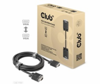 Club3D kabel VGA, M/M, 28AWG, 3m