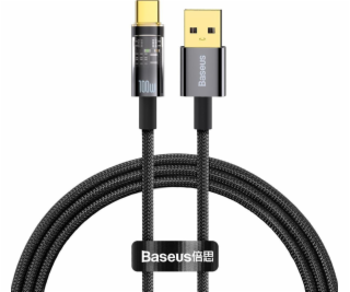 Baseus Explorer Series datový kabel USB-A/USB-C s intelig...