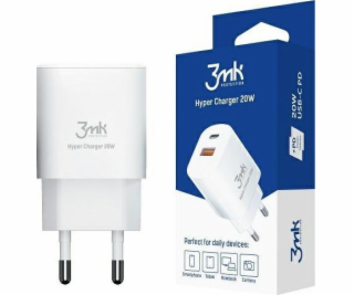 3mk nabíječka do sítě Hyper Charger 20W, 1x USB-C (PD) + ...