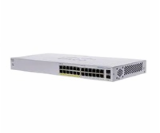 Cisco switch CBS110-24PP, 24xGbE RJ45, 2xSFP (combo with ...