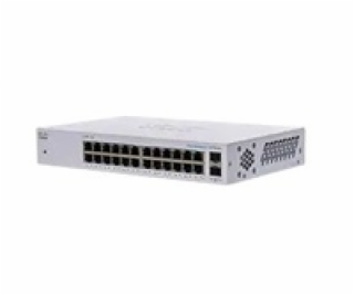 Cisco switch CBS110-24T, 24xGbE RJ45, 2xSFP (combo with 2...