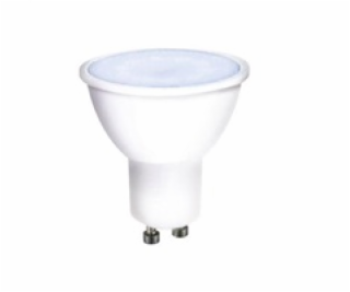 Solight LED žárovka, bodová , 7W, GU10, 6000K, 595lm, bílá