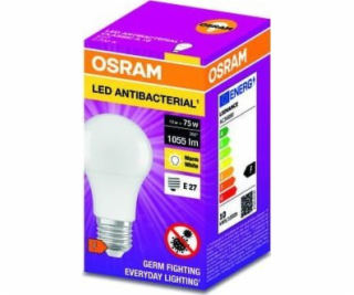 OSRAM LED ANTIBAKTERIAL E27 10W/827 CLA75W teplá 2700k