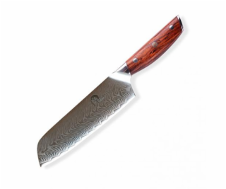 Nůž Dellinger Santoku 7  (175mm) Rose-Wood Damascus