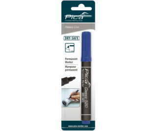 Pica Permanentmarker 1-4mm, Rund spitze, blau / SB