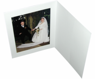 1x100 Daiber Portrait folders w. Passepartout 15x20 white...