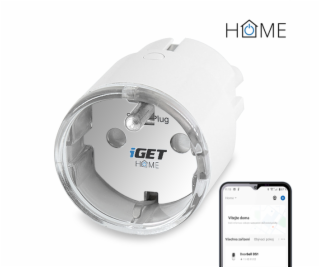 iGET HOME Power 1 - WiFi chytrá zásuvka 230V, samostatná,...