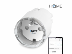 iGET HOME Power 1 - WiFi chytrá zásuvka 230V, samostatná, měření spotřeby, 3680W, 16 A