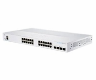 Cisco switch CBS350-24T-4X, 24xGbE RJ45+ 4x10GbE SFP+, fa...