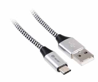 Tracer 46265 USB 2.0 Type CA Male 1m black silver