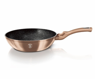 BERLINGERHAUS Wok s mramorovým povrchem 30 cm Rosegold Me...