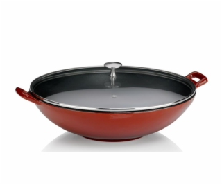 KELA Wok s poklicí litinový CALIDO 36 cm KL-11947