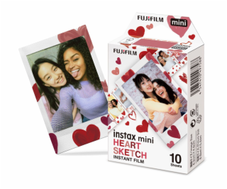 Fujifilm instax mini Film Heart Sketch